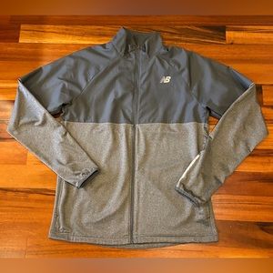 New Balance Lightweight Men's Running Jacket in grey